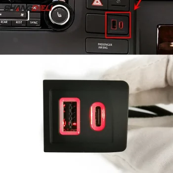 12V/24V Car Dual Charger Socket QC3.0 USB PD Type C Charging Outlet Power Adapter Phone Charger Fit For Multivan T5 2003-2009 – AliExpress 34