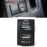1PC For Suzuki Jimny Modified Dual QC3.0 USB Charger Socket Phone Charge Adapter Outlet Car Accessories – AliExpress 34