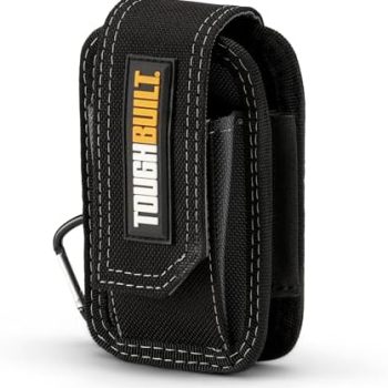 ToughBuilt – Utility Pouch, Heavy-Duty Tool Pouch with Multiple Pockets, Secure Attachment & Storage for Jobsite Use