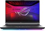 ASUS ROG Strix G16 (2025) Gaming Laptop, 16” ROG Nebula 16:10 2.5K 240Hz/3ms, NVIDIA® GeForce RTX™ 5080, Intel® Core Ultra 9 275HX, 32GB DDR5, 1TB PCIe Gen 4 SSD, Wi-Fi 7,…