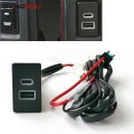 Car Fast Charger QC3.0 Type C PD Phone Charging Adapter Interface Socket for Toyota Corolla Camry LC80 LC95 Accessories – AliExpress 34