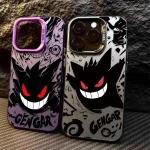 Cartoon P-Pokemon Gengar Plating Phone Case for iPhone 17 16 15 14 13 12 11 Pro Max Plus 17 Air 16E X XR XS Max Back Cover – AliExpress 202192403