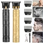 Carving Hair Clipper Professional Hair Cutting Machine Barber Rechargeable Hair Trimmer Metal Haircut Machine Clipper for Men – AliExpress 6