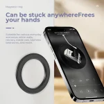 For Magsafe Strong Magnetic Ring Phone Holder Stands Adhesive Magnet Wall Cell Phone Mount Car Dashboard Mount for IPhone 15 – AliExpress 202192403