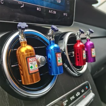 Hot Sale Car Air Freshener NOS Nitrogen Bottle Air Vent Aromatherapy Auto Aroma Outle Perfume Flavoring Fragrances Accessories – AliExpress 34