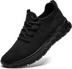 Mens Running Shoes Slip On Tennis Walking Sneakers Workout Athletic Lightweight Casual Sport Shoes
