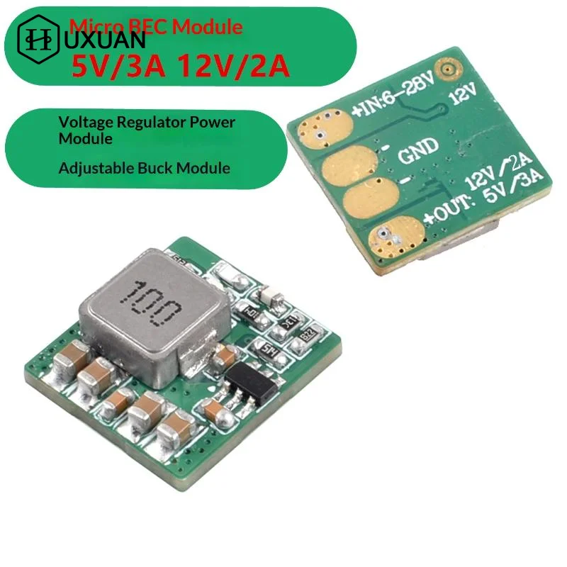 RC Drone Micro BEC Power Module 1Pc - 6V-28V To 5V/3A 12V/2A For Multirotor Airplane FPV Freestyle DIY Accessory RC Drone Micro BEC Power Module 1Pc - 6V-28V To 5V/3A 12V/2A For Multirotor Airplane FPV Freestyle DIY Accessory