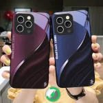 Rose Purple Good Luck For iPhone 16 15 P ro 14 13 Plus 12 mini 11 Pro Max XR Xs X 7 8 22 16E For Magsafe Glass Phone Case – AliExpress 202192403