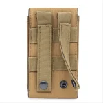 *X07A Mobile Phone Belt Waist Accessory Bag Outdoor Camping Mobile Phone Bag Multifunctional Laser Mobile Phone Bag,C