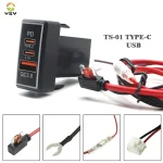 YSY 1pcs USB C Car Charger PD QC3.0 USB Car Charger Socket 12V 24V Phone Charge Power Adapter for Toyota TS-01-C – AliExpress 34