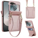 Z Flip7Crossbody new style phone case leather cover suitable for SamsungFlip6Card Phone Case Tempered Glass Screen Protector Cov – AliExpress 202192403