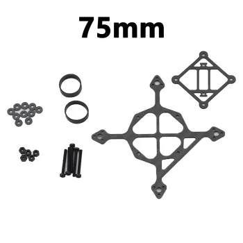 75mm Wheelbase 3K Carbon Fiber Bottom Plate Frame Kit 3g Toothpick Whoop Mini RC Drone FPV Racing Drone Quadcopter Frame Kit – AliExpress 26
