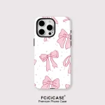 Fcicicase For iPhone 15 16 Pro Max Case Wireless Magnetic Charging Pink Bow Knots Cover For iPhone 14 Plus 13 12 11 Back Shell – AliExpress 202192403