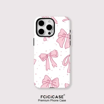 Fcicicase For iPhone 15 16 Pro Max Case Wireless Magnetic Charging Pink Bow Knots Cover For iPhone 14 Plus 13 12 11 Back Shell – AliExpress 202192403