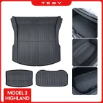 For Tesla Model 3 Highland 2024 Front and Back Trunk Mat TPE Carpet Waterproof Weather-resistant Pads Up and Down Layer Mats – AliExpress 34
