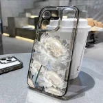 Lotus Flower Transparent Phone Case For iPhone 17 13 16 Pro 15 11 12 14 Pro Max 7 8 Plus Air 16e XR SE Shockproof Cover Coque – AliExpress 202192403