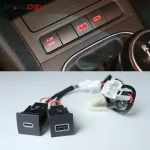NEW Red LED Car USB Charger PD Quick Charge Phone Charging Adapter Outlet Button For VW Golf 6 MK6 Jetta 5 Scirocco 2006 – 2012 – AliExpress 34