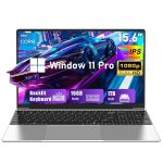 2026 Gaming Laptop,15.6″ Windows 11 Pro Laptops Computer with Office 365,16GB RAM 1TB SSD,Intel core i7(Up to 3.9GHz),Backlit Keyboard,Mini HDMI,cam|Mic,Portable Thin for Gming…
