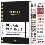 Budget Planner – Monthly Budget Book with Expense Tracker Notebook, Undated Bill Organizer & Finance Planner to Take Control of Your Money, Account Book to Manage Your…