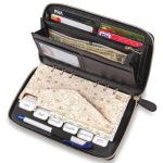 Cash Envelope Wallet All in One Budget System with 12x Tabbed Cash Envelopes, 12x Monthly Budget Cards,1x Yearly budget planner sheet Complete Money Organizer Set for Cash RFID…