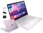 HP 14″ Laptop Computer for 2026 Student Business Productivity, MS Office & Win 11 Pro, Copilot AI, Intel 4-Core CPU, 4GB DDR5 RAM, 628GB Storage (128GB UFS+500GB Ext), Wi-Fi 6,…