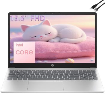 HP 15.6″ FHD Laptop 2026 Edition with Copilot AI, 16GB RAM, 512GB SSD, Intel Processor, Long Battery Life, Lightweight 3.64 lbs, Microsoft 365, Windows 11 for Students & Office,…