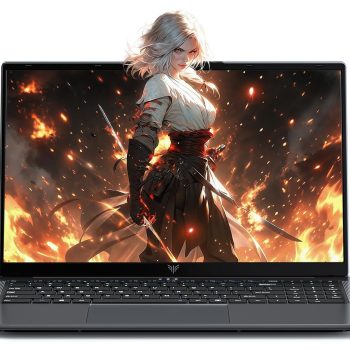 KAIGERR Gaming Laptop, Laptop with AMD Ryzen 7430U(Up to 4.3GHz), 16GB DDR4 512GB SSD Laptop Computer, 15.6inch Windοws 11 Laptop, 1920P FHD Display, WiFi 6, USB3.2, Type_C