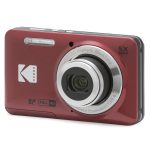 Kodak PIXPRO FZ55-RD 16MP Digital Camera 5X Optical Zoom 28mm Wide Angle 1080P Full HD Video 2.7″ LCD Vlogging Camera (Red) Packaging May Vary