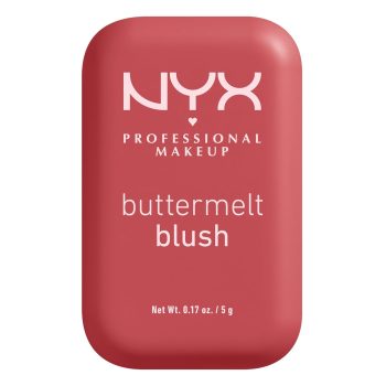 NYX Professional Makeup Buttermelt Blush- Face Makeup BUTTERMELT BLUSH 12H WEAR HIGH PIGMENT POWDER BLUSH, BUTTA THAN CORAL, BUTTA THAN CORAL, 0.17 oz