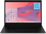 Samsung 14″ Galaxy Chromebook Go Laptop PC Computer, Intel Celeron N4500 Processor, 4GB RAM, 64GB Storage, ChromeOS, XE340XDA-KA2US, Student Laptop, Silver