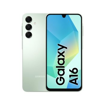 SAMSUNG Galaxy A16 4G LTE (128GB + 4GB) International Model SM-A165F/DS Factory Unlocked 6.7″ Dual Sim 50MP Dual Cam (Case Bundle) (Light Green)