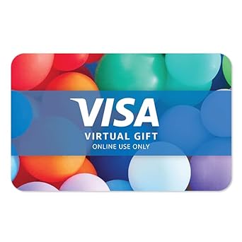 Visa Virtual eGift Card – 0 (plus .95 Purchase Fee) | For Online Use Only