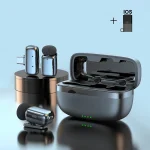 Wireless Lavalier Microphone Recording Mic for Streaming Compatible with MINI Smartphones for Live Streaming Vlogging Interviews – AliExpress 44
