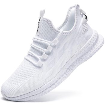 ZGPWZWL Unisex Running Shoes for Women Men Tennis Sneakers Slip on Walking Non Slip Gym Lightweight Breathable Comfortable Fashion Shoes