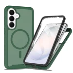 2 in 1 Heavy Duty Shockproof Case ForSamsung Galaxy A17 A37 A57 A16 A36 A56 Magnetic Armor with PET Screen Protector Clear Cover – AliExpress 202192403