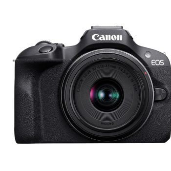 Canon EOS R100 Mirrorless Camera RF-S18-45mm F4.5-6.3 is STM Lens Kit, 24.1 Megapixel CMOS (APS-C) Sensor, 4K Video, Wi-Fi & Bluetooth, Beginner Photographers and Creators,…