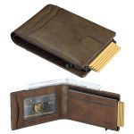 furid Card Wallet For Men Slim: Smart Rfid Minimalist Front Pocket Pop Up Wallet with ID Window – Stocking Stuffers Gifts Boxed for Husband Father at Birthday Anniversary