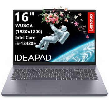 Lenovo Business Laptop with Copilot AI • 2026 Edition • Intel 13th Gen i5-13420H • 16GB DDR5 • 512GB SSD • 16″ FHD+ • Microsoft 365 • WiFi 6 • Windows 11