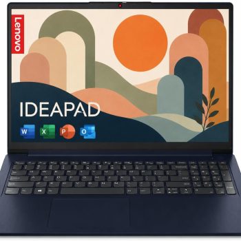 Lenovo IdeaPad 15.6″ Laptop • 20GB RAM • 256GB SSD • Office 365 for Web • Intel Core • Windows 11 • no Mouse | Ideal for Fun and Everyday Use