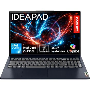 Lenovo IdeaPad Slim • 15.6″ FHD Touchscreen Laptop • Intel Core i5-1335U (10 Cores) • 16GB DDR4RAM • 1TB SSD • Windows 11
