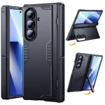 Shockproof Rugged Armor Case For Samsung Galaxy Z Fold 7 Hinge Protection Slim Case Hidden Kickstand Built-in Screen Protector – AliExpress 202192403