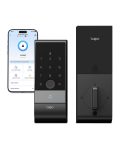 Tapo Smart Door Lock Wi-Fi Deadbolt, Palm & Fingerprint Recognition, Keyless Entry, in-App Monitoring with Scheduled Access, 1-Year Rechargeable Battery, Auto-Lock, IP65, Fits&hellip;