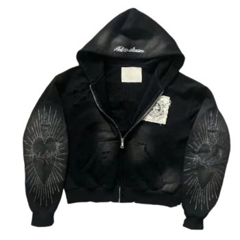 Vhitler Y2k Grunge Zip Up Hoodie Women Men Oversized Emo Goth 2000s Graphic Hoodie Streetwear Jacket Fall Baggy Sweatshirts