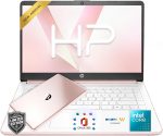 HP 14″ Essential Laptop | Copilot AI | Intel Processor | 64GB SSD + 1TB Cloud Storage | Microsoft 365 | Windows 11 | Fast Charge | Long Battery Life | Thin & Portable