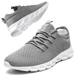 Running Shoes for Men Womens Walking Slip On Tennis Sneakers | Comfortable Lightweight丨Breathable Mesh丨Gym丨Non Slip Sole丨Unisex Shoes丨 Athletic Workout Casual Fashion Sports