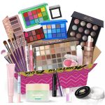 UCANBE Makeup Gift Set for Women, All-in-One Full Face Cosmetic Kit | 0+ Value Makeup Bundle with Eyeshadow, Lipstick, Blush, Brushes & More. Vegan, Cruelty-Free, Gift-Ready Set