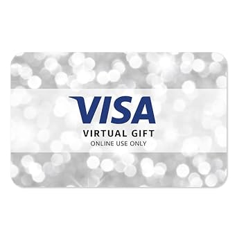 Visa Virtual eGift Card –  (plus .95 Purchase Fee) | For Online Use Only