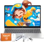 HP 2025 New 15.6″ Touchscreen Laptop for Business & Student, 13th Gen Intel i3-1315U up to 4.5 GHz, 16 GB RAM, 512 GB SSD, Intel UHD Graphics, Copilot AI, Wi-Fi 6, Long Battery…